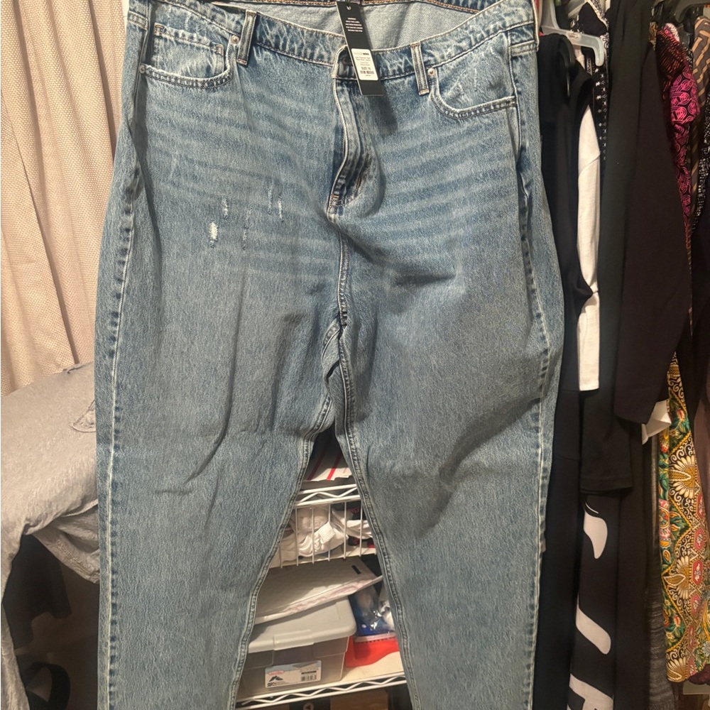 Fashion Nova Light Blue Women Jeans Size 16